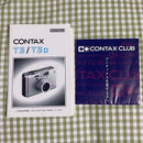 Contax Compact Camera (Film) T3 T3D Date Back