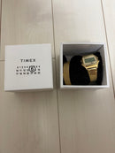 Mm6 Maison Margiela Digital Watches Timex X T80 Gift Set Gold