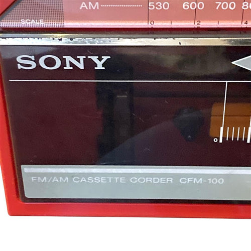 Sony Radios Radio Cassette Players Cfm-100 Fm/Am