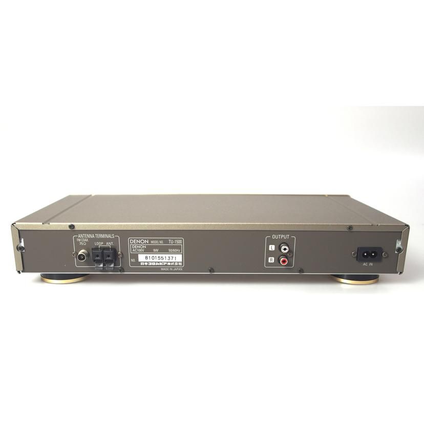 Denon Radio Tuner Fm/Am Tu-1500 B 76