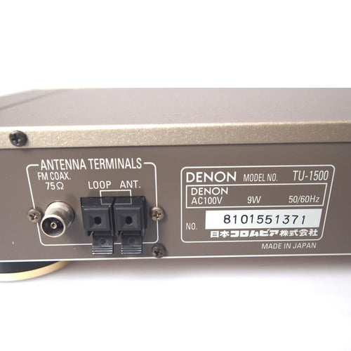 Denon Radio Tuner Fm/Am Tu-1500 B 76