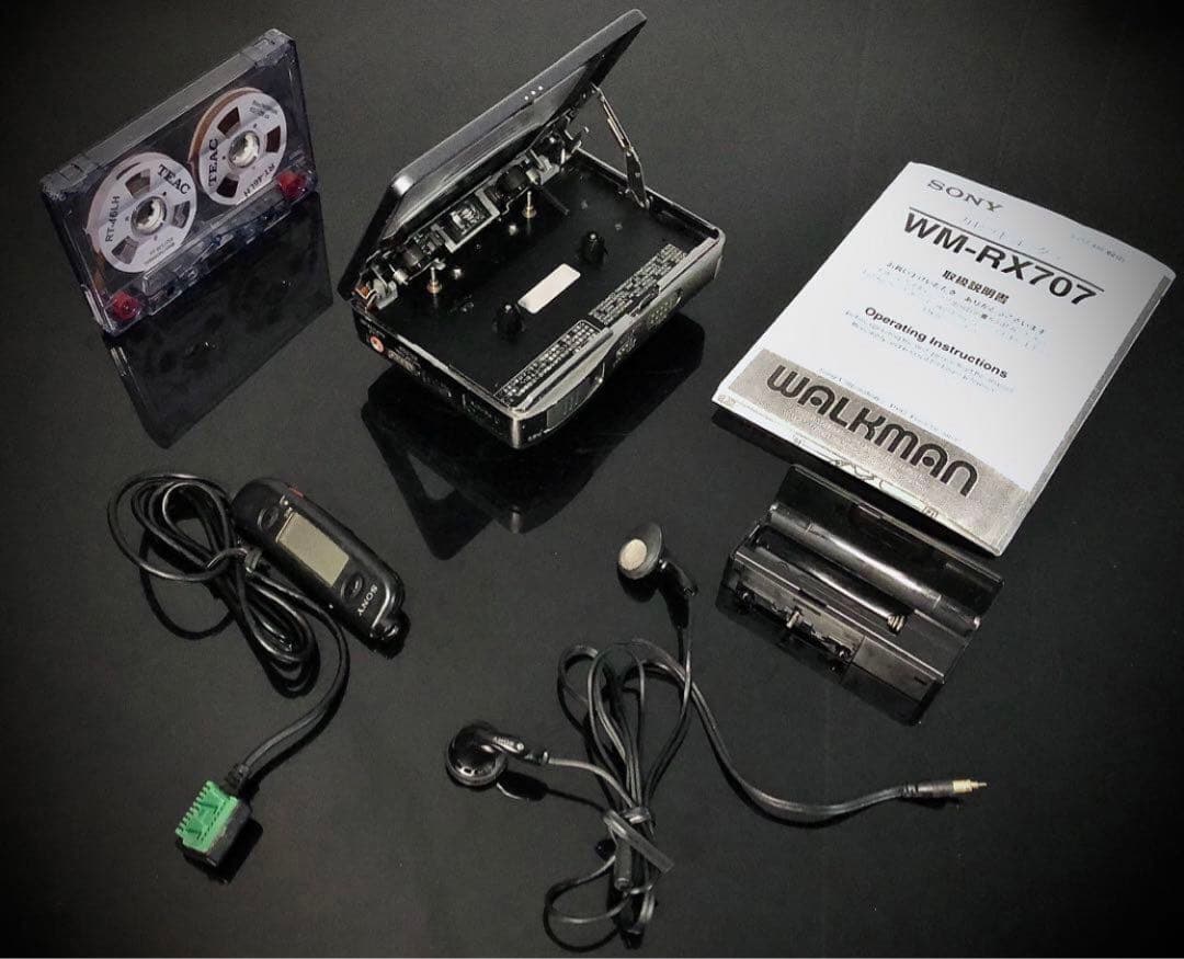 Sony Cassette Player Wm-Rx707
