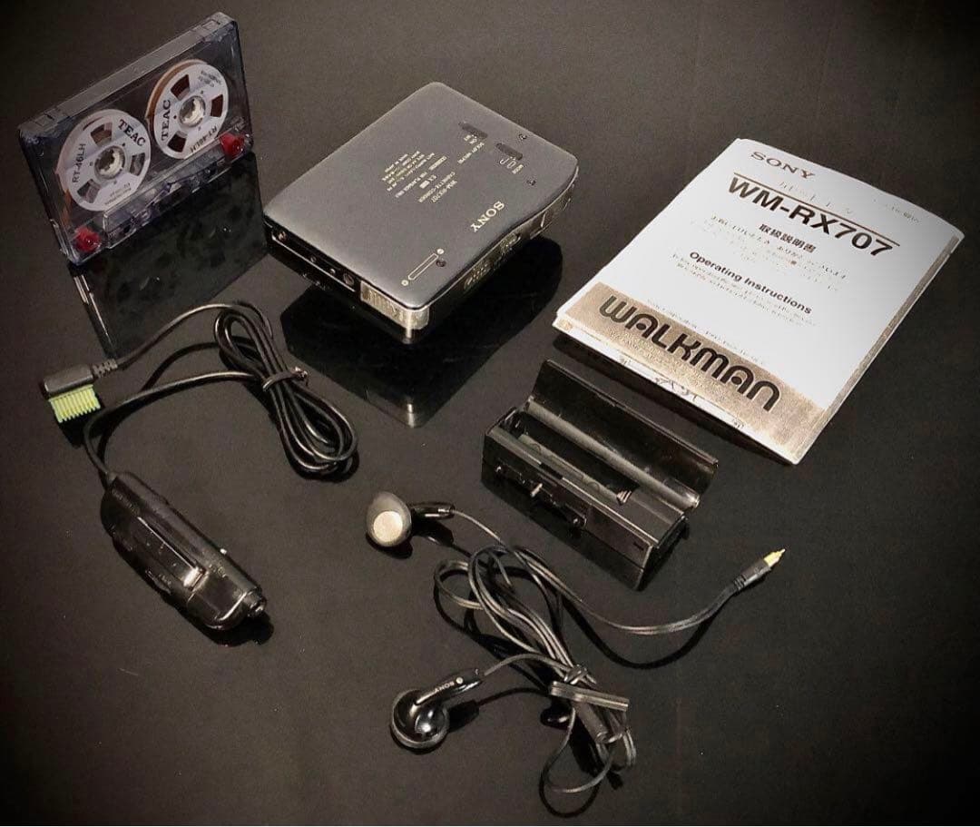Sony Cassette Player Wm-Rx707