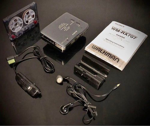 Sony Cassette Player Wm-Rx707
