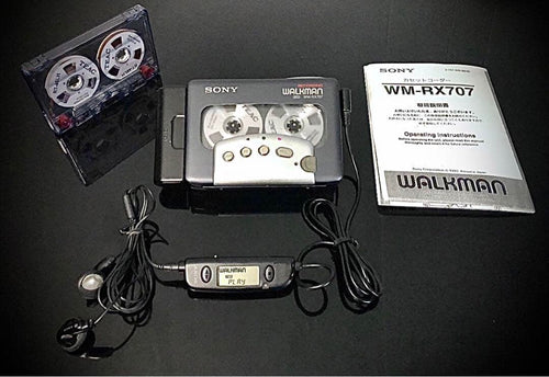 Sony Cassette Player Wm-Rx707
