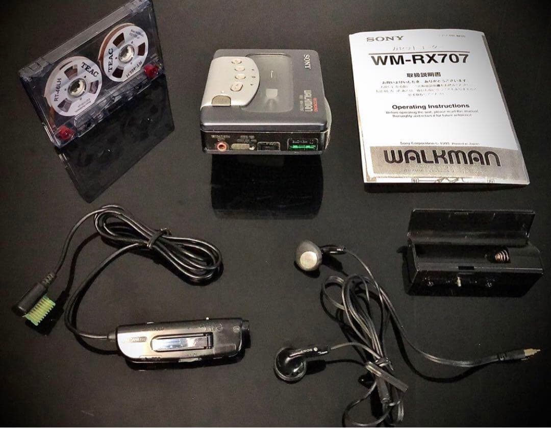 Sony Cassette Player Wm-Rx707