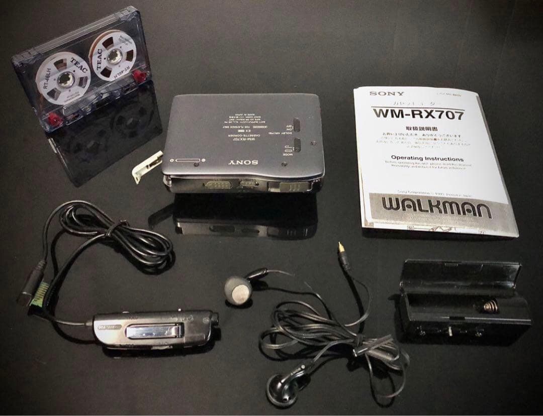 Sony Cassette Player Wm-Rx707