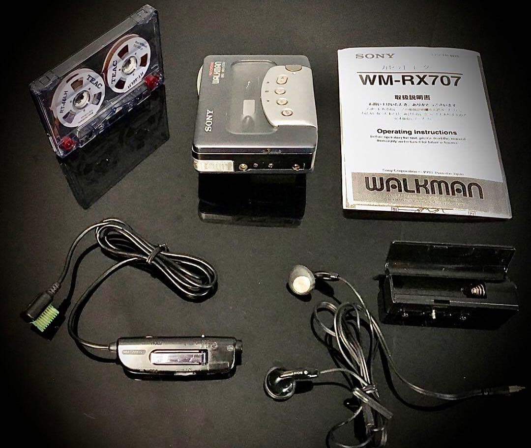 Sony Cassette Player Wm-Rx707