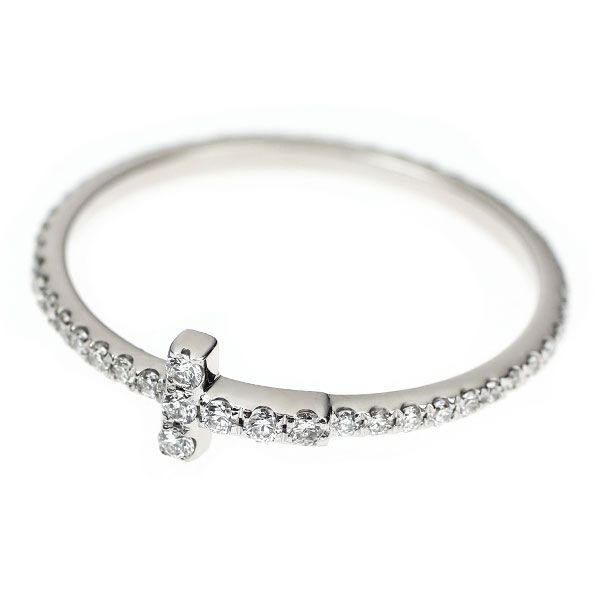 Tiffany Ring K18Wg T