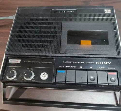 Sony Cassette Players Tapecorder Tc-1260