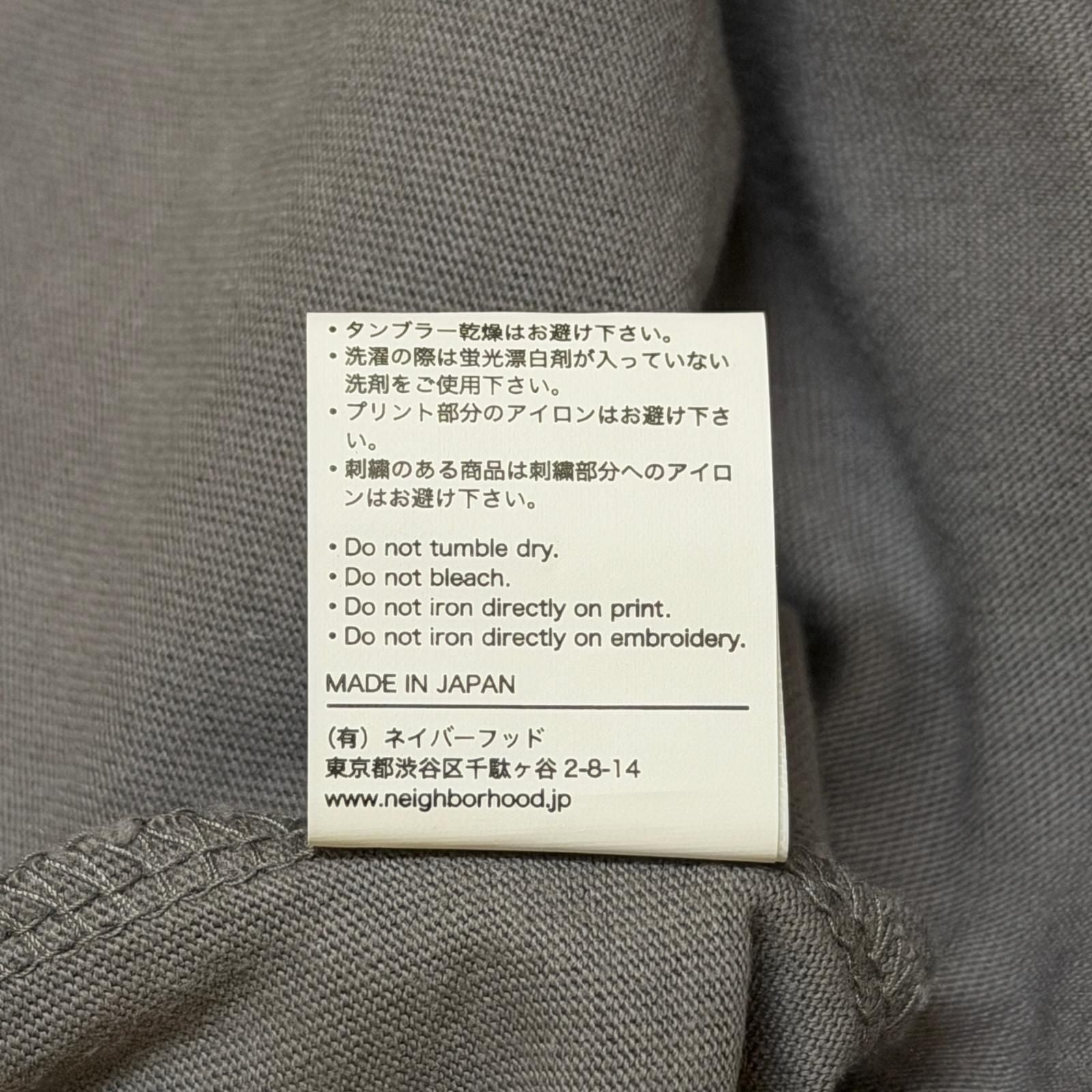 Neighborhood T -Shirt 25Aw Nh Tee Ls-4 252Pcnh-Lt04 Xl