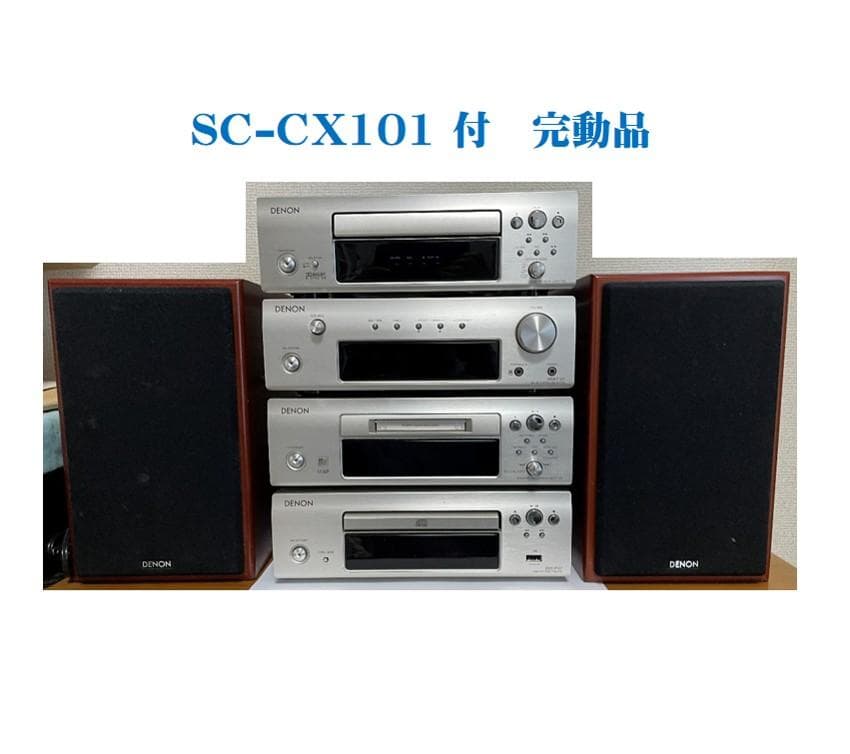 Denon Cd, Md Cassette Decks F Sc-Cx101
