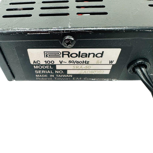 Power Amplifiers Roland Sra-50