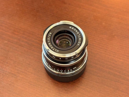 Voigtlander Prime Lenses Ultron F2 Type I Vm