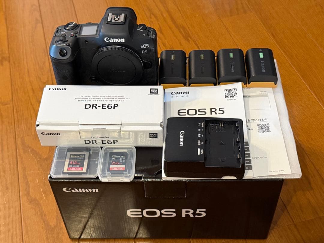 Canon Mirrorless Interchangeable Lens Cameras Eos R5