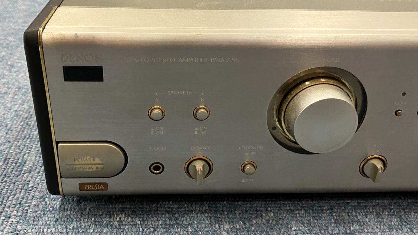 Denon Premium Amplifier G002-Sa7-191 Grated Stereo Pma-7.5S
