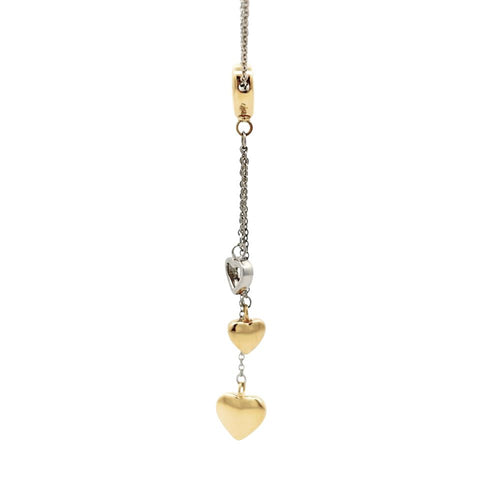 Tiffany Necklace Tiffany&Co. K18Wg 6.4G K18Yg