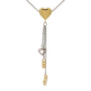 Tiffany Necklace Tiffany&Co. K18Wg 6.4G K18Yg