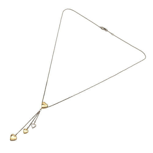 Tiffany Necklace Tiffany&Co. K18Wg 6.4G K18Yg