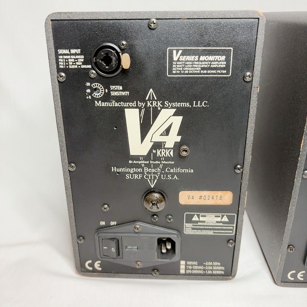 Krk Studio Monitor Speaker V4 Dtm