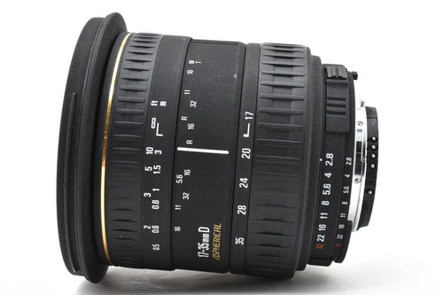 Sigma Lens (Zoom) 17-35Mm F2.8-4 D Aspherical Nikon F #K973