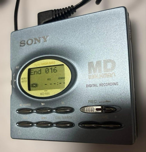Portable Md Players Sony Walkman Mz-R91