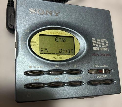 Portable Md Players Sony Walkman Mz-R91