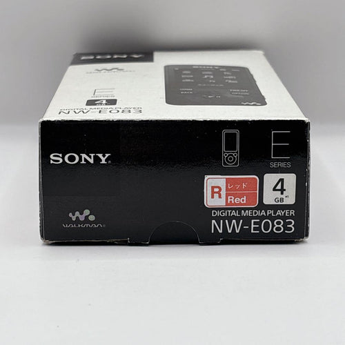 Sony Digital Audio Players Nw-E083 Y2K