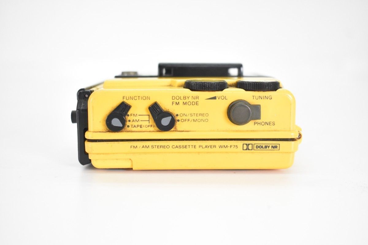 Sony Cassette Player Wm-F75 Walkman Sports[