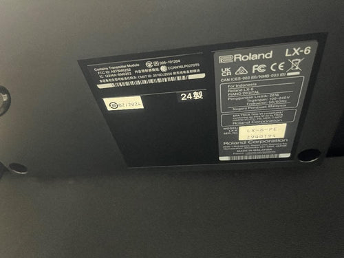 Roland Keyboards Digital Pianos 92227 Lx6Pe 24