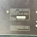 Sony Cd, Md Cassette Decks Mds-W1