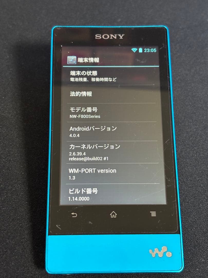 Sony Digital Audio Player Nw-F805