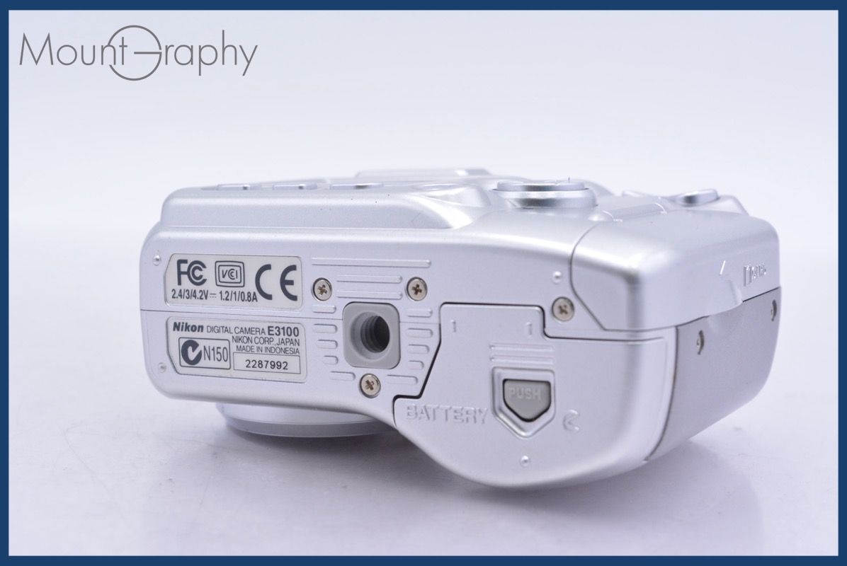 Compact Digital Camera Nikon Coolpix 3100 3X #Mj8495