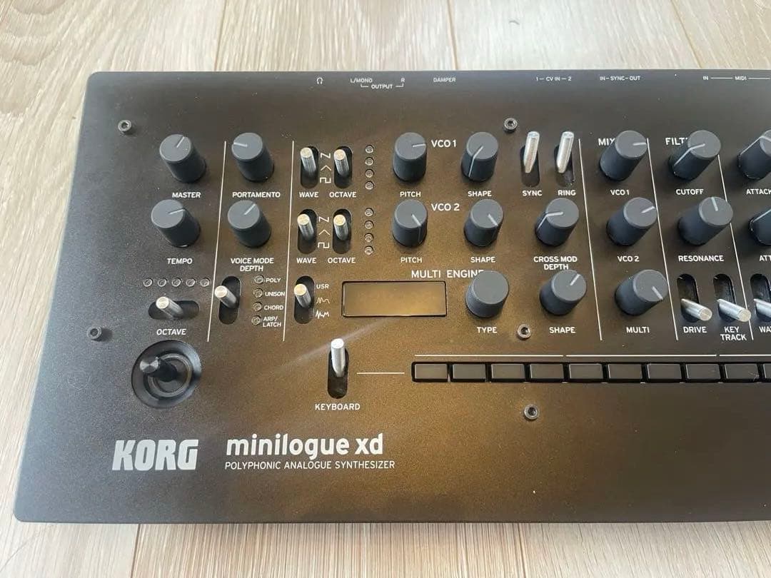 Analog Synthesizers Korg Minilogue Xd Module