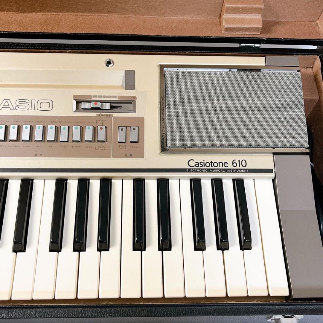 Analog Synthesizers Casio Casiotone 610 Ct-610