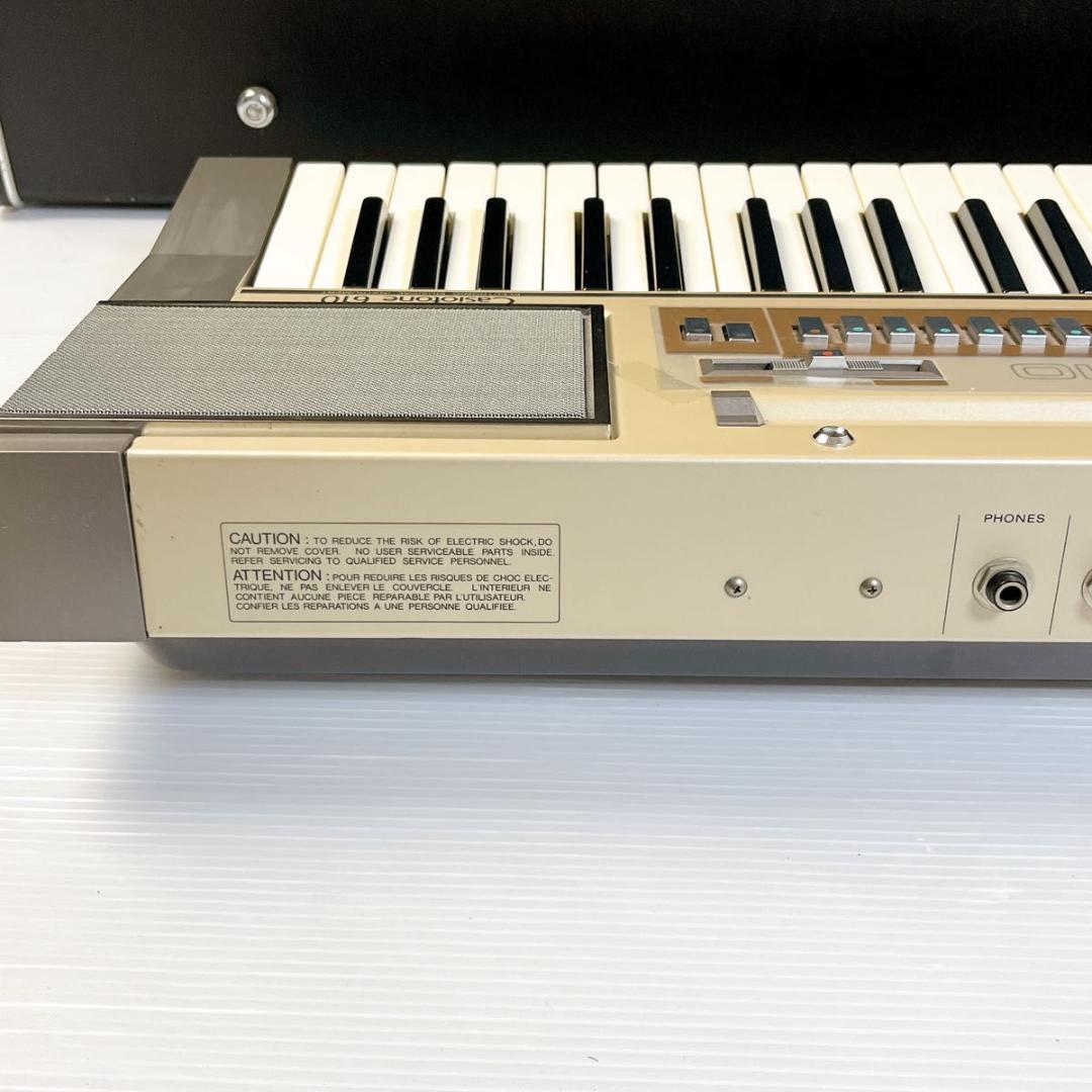 Analog Synthesizers Casio Casiotone 610 Ct-610