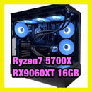 Gaming Desktops Ryzen7 5700X Rx9060Xt 16Gb