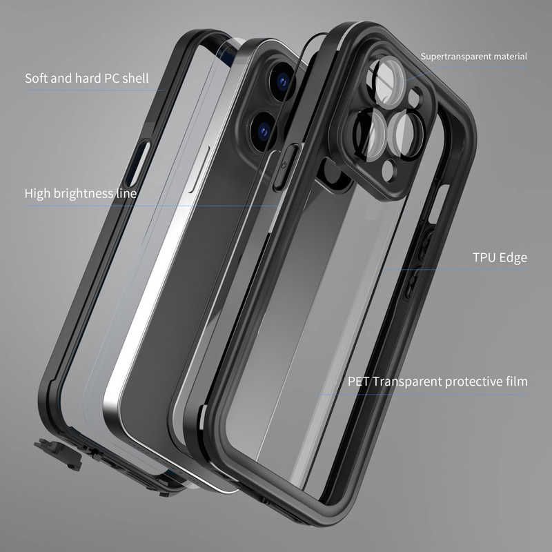 Waterproof Case Armorx Ip68 Protective For Iphone 14 Pro Black Mx-Iph-14Pro