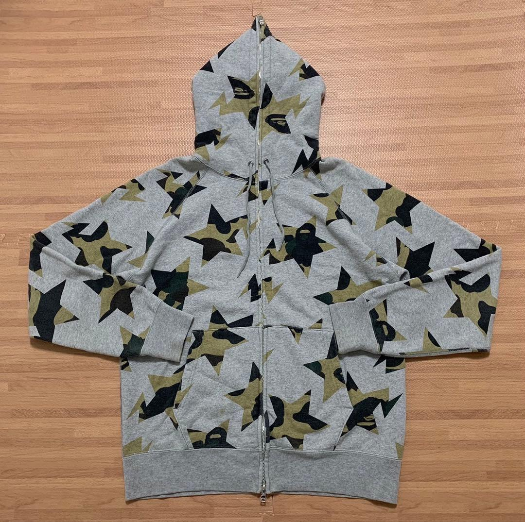 A Bathing Ape Hoodie L Kaws