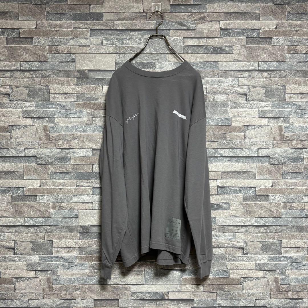 Yohji Yamamoto Pour Homme Medium/Long-Sleeve T-Shirts 24Ss L/S T Gry/Xl