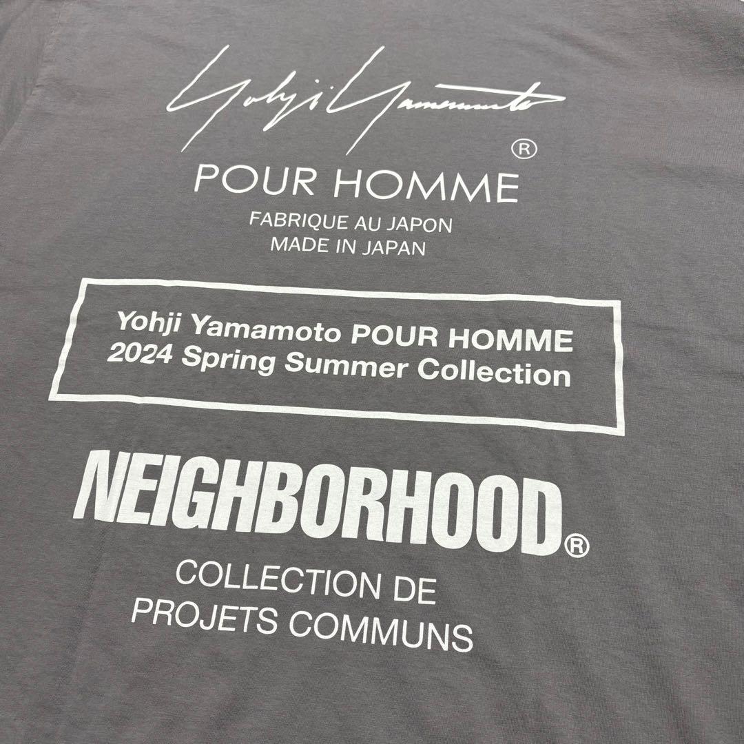 Yohji Yamamoto Pour Homme Medium/Long-Sleeve T-Shirts 24Ss L/S T Gry/Xl