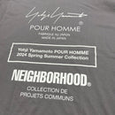 Yohji Yamamoto Pour Homme Medium/Long-Sleeve T-Shirts 24Ss L/S T Gry/Xl