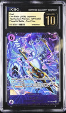 One Piece Card Game Cgc10 Pristine Sr Op15-060