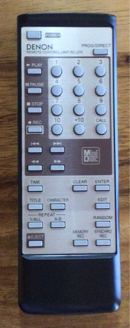 Denon Cd Md Cassette Deck Dmd-1000