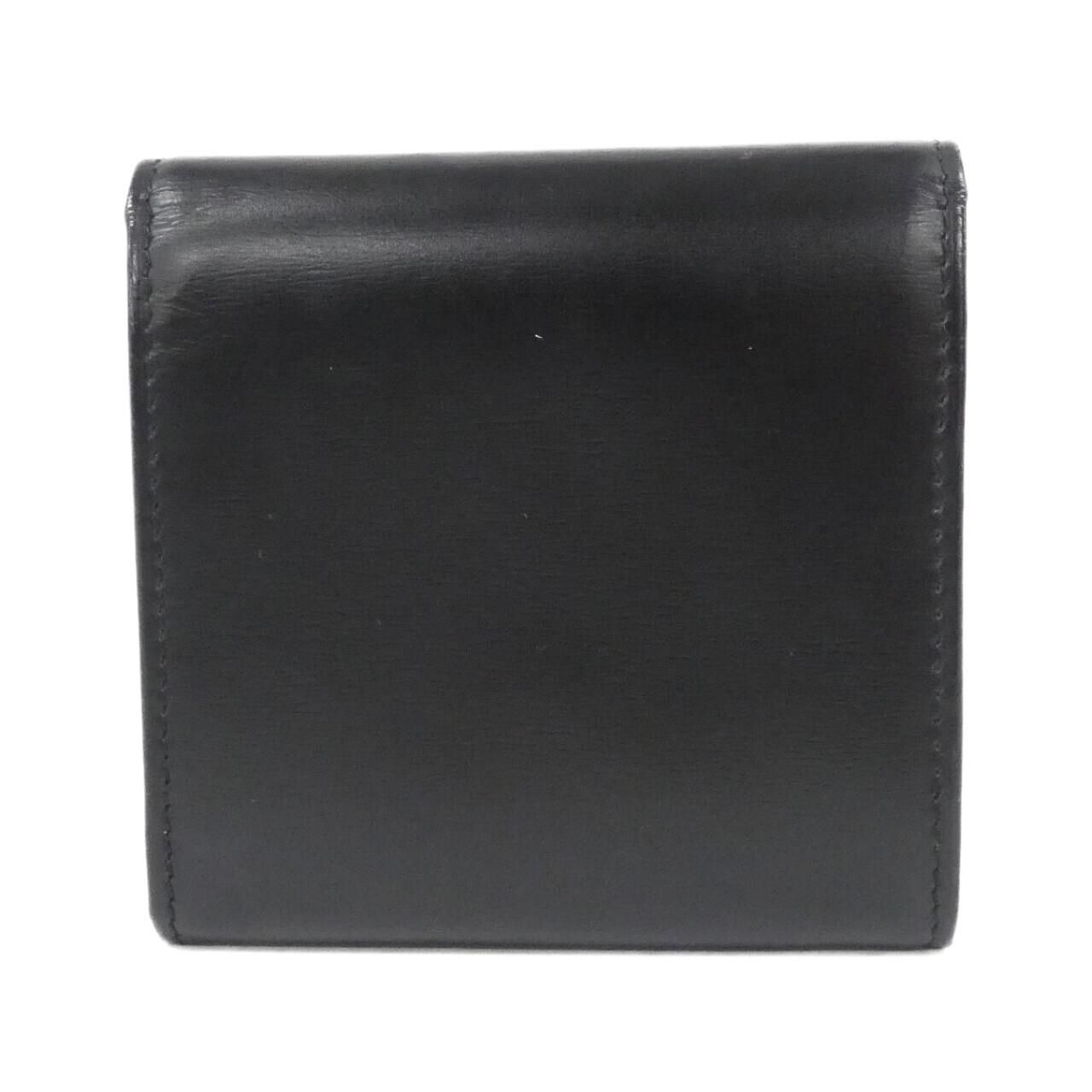 Cartier Coin Case Purse Panthere Black( Silver(