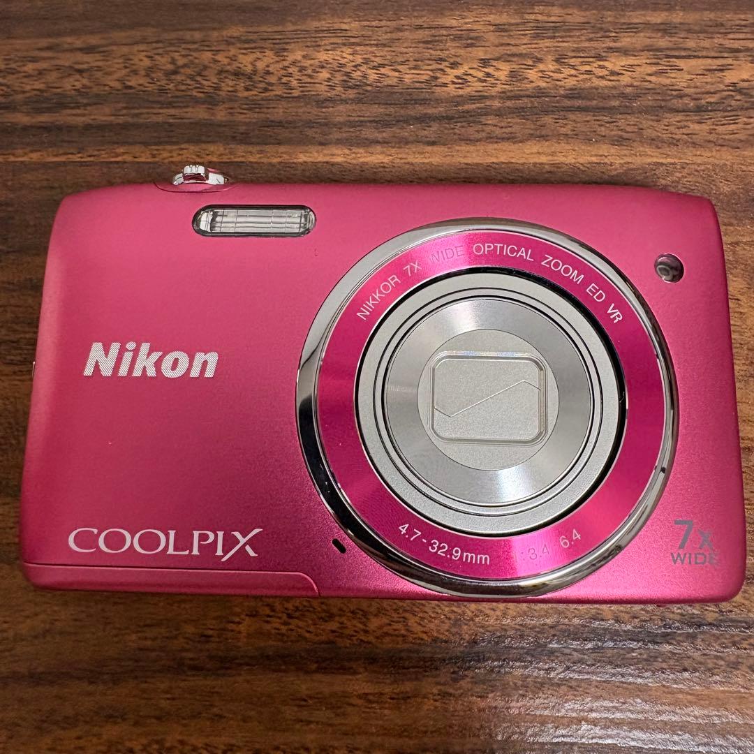 Nikon Compact Digital Camera Coolpix S3500 Ccd