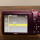 Nikon Compact Digital Camera Coolpix S3500 Ccd