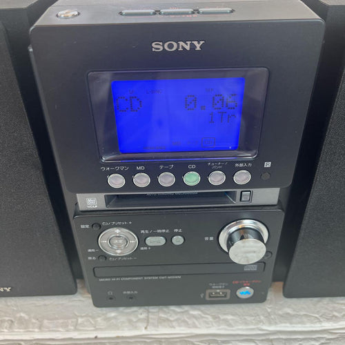 Sony Cd Md Cassette Deck Hcd-M35Wm
