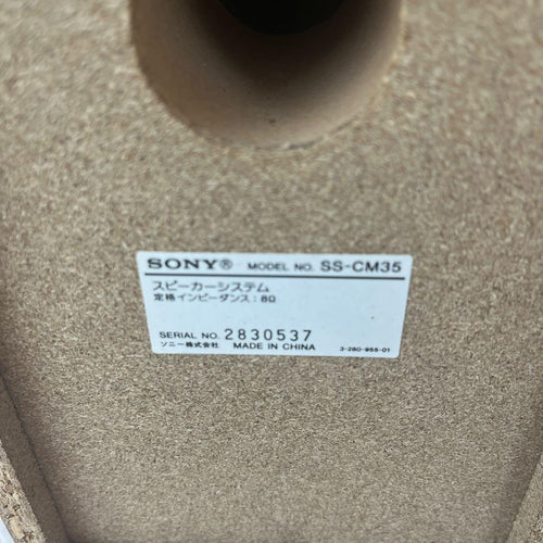 Sony Cd Md Cassette Deck Hcd-M35Wm