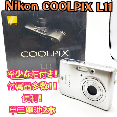 Nikon Compact Digital Cameras Coolpix L11
